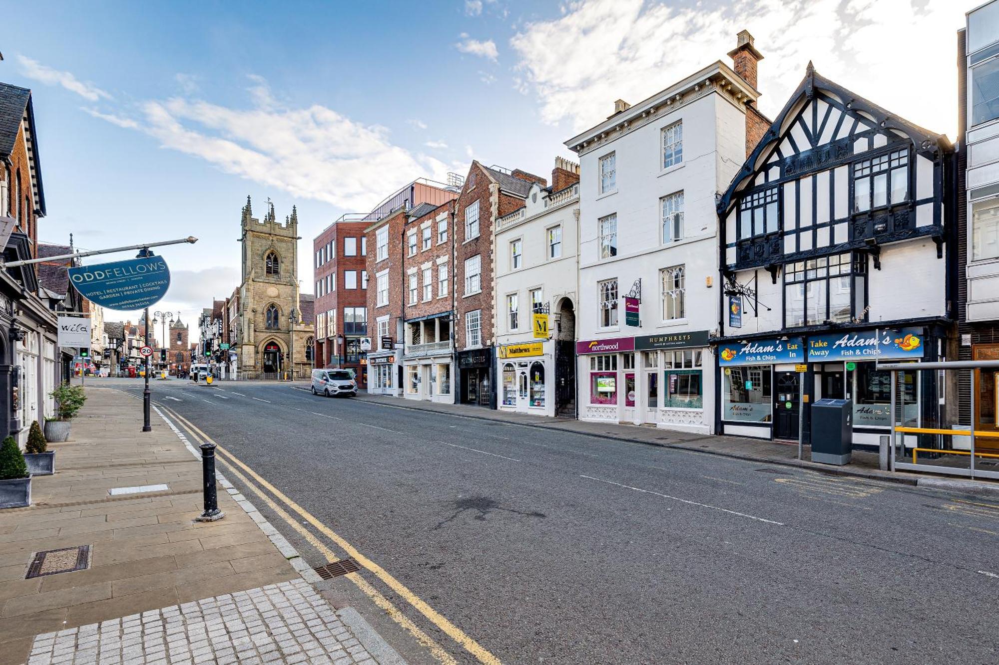 Insta-Worthy Loft On Historic Chester Rows, Sleeps 4 & Free Parking Apartment Exterior photo